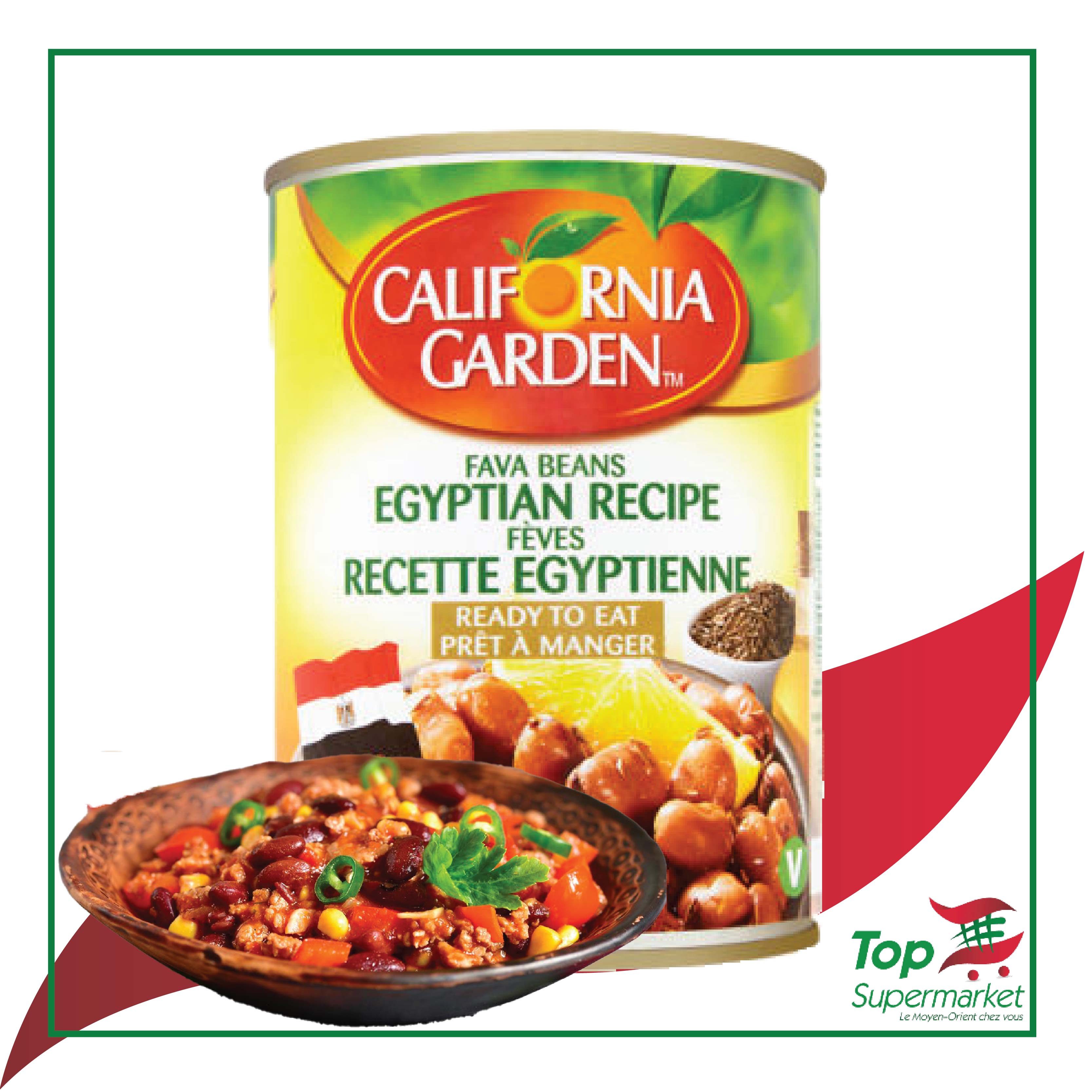 California fèves recette egyptienne 400gr